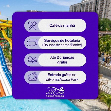 Lacqua Diroma II Incluso O Acesso Ao Acqua Park Todos Os Dias, Exceto No Dia Do Check-Out Caldas Novas Exterior foto